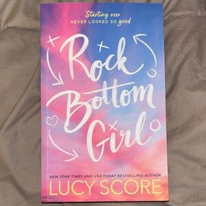 4/$20 Rock Bottom Girl Book by Lucy Score